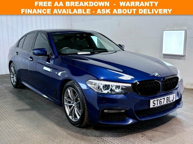 BMW 5 Series 2017 2.0 520D M Sport Saloon Euro Blue