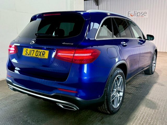 Mercedes-Benz GLC Class 2017 2.1 Glc220d Amg Line Suv G-tronic SJ17OXR Blue #6