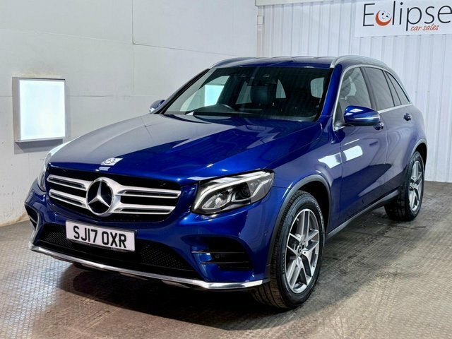 Mercedes-Benz GLC Class 2017 2.1 Glc220d Amg Line Suv G-tronic SJ17OXR Blue #3