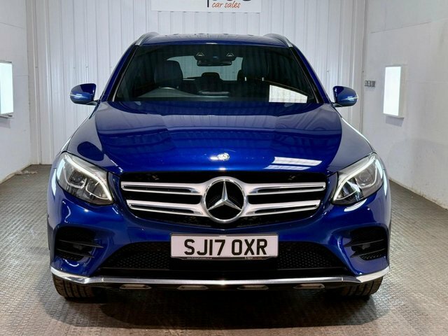 Mercedes-Benz GLC Class 2017 2.1 Glc220d Amg Line Suv G-tronic SJ17OXR Blue #2