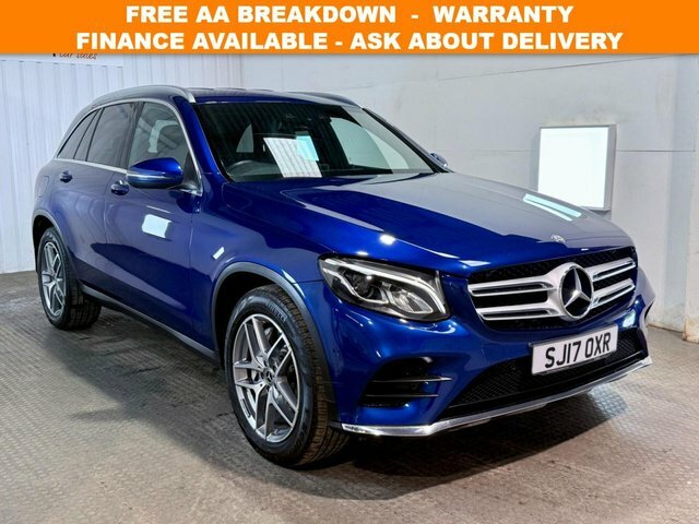 Mercedes-Benz GLC Class 2017 2.1 Glc220d Amg Line Suv G-tronic Blue
