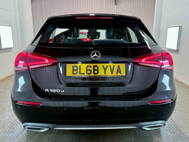 Mercedes-Benz A Class 2018 1.5 A180d Sport Executive Hatchback Die BL68YVA Black #5