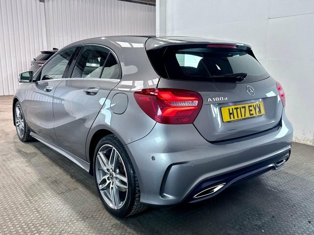 Mercedes-Benz A Class 2017 1.5 A180d Amg Line Premium Hatchback Di HT17EYW Grey #4