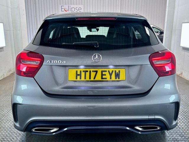 Mercedes-Benz A Class 2017 1.5 A180d Amg Line Premium Hatchback Di HT17EYW Grey #5