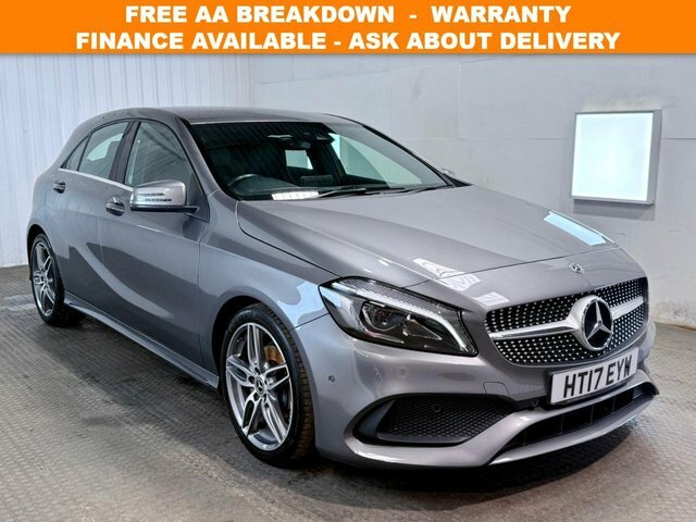 Mercedes-Benz A Class 2017 1.5 A180d Amg Line Premium Hatchback Di Grey