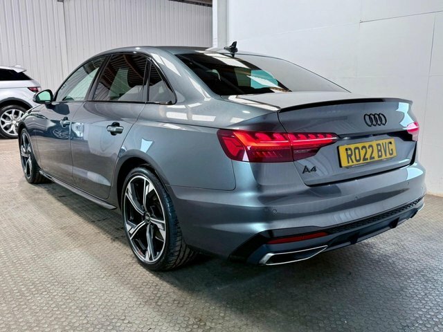Audi A4 2022 2.0 Tfsi 35 Black Edition Saloon S RO22BVG Grey #4