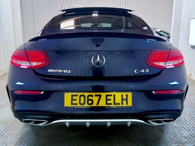 Mercedes-Benz C Class 2017 3.0 C43 V6 Amg Premium Coupe G-t EO67ELH Blue #5