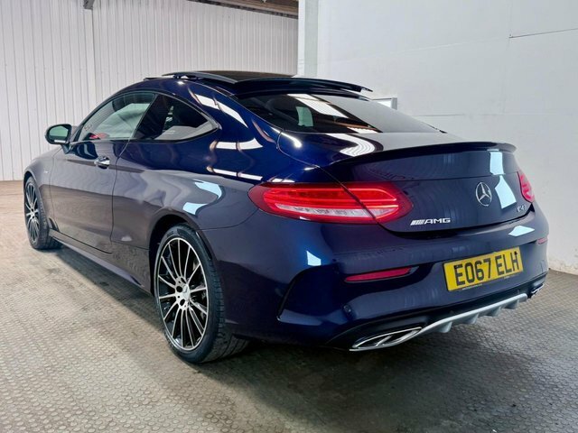 Mercedes-Benz C Class 2017 3.0 C43 V6 Amg Premium Coupe G-t EO67ELH Blue #4