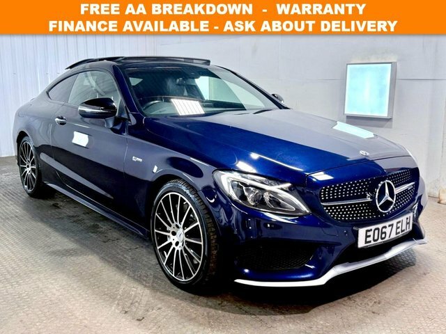 Mercedes-Benz C Class 2017 3.0 C43 V6 Amg Premium Coupe G-t Blue