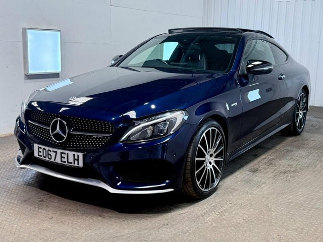 Mercedes-Benz C Class 2017 3.0 C43 V6 Amg Premium Coupe G-t EO67ELH Blue #3