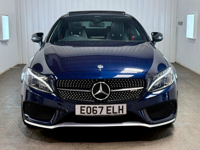 Mercedes-Benz C Class 2017 3.0 C43 V6 Amg Premium Coupe G-t EO67ELH Blue #2