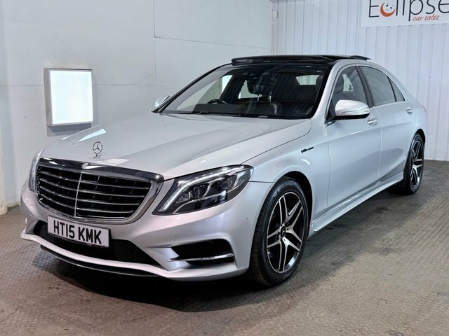 Mercedes-Benz S Class 2015 4.7 S500l V8 Amg Line Saloon G-tro Silver #3