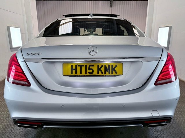 Mercedes-Benz S Class 2015 4.7 S500l V8 Amg Line Saloon G-tro Silver #5
