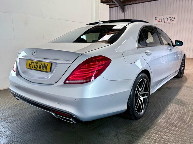 Mercedes-Benz S Class 2015 4.7 S500l V8 Amg Line Saloon G-tro Silver #6