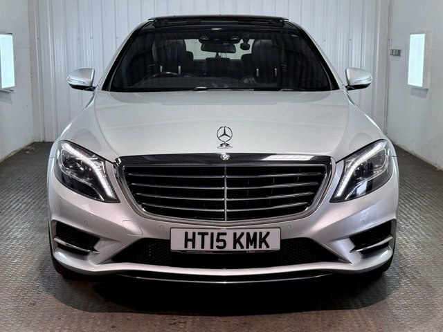 Mercedes-Benz S Class 2015 4.7 S500l V8 Amg Line Saloon G-tro Silver #2
