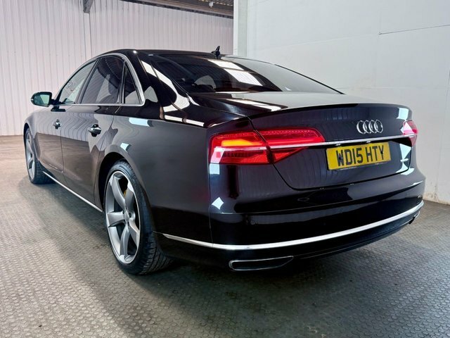 Audi A8 2015 4.2 Tdi V8 Sport Executive Saloon WD15HTY Black #4