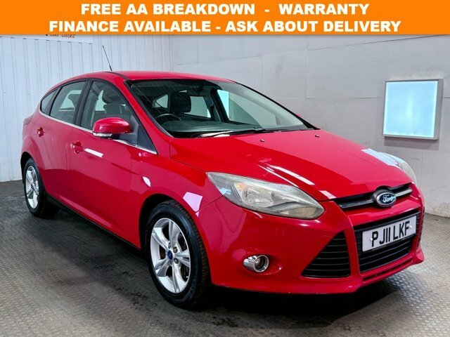 Ford Focus 2011 1.6 Zetec Hatchback Euro 5 Red