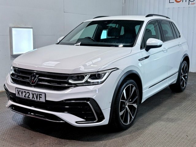 Volkswagen Tiguan 2022 1.5 Tsi R-line Suv Dsg Euro 6 Ss KY22XVF White #3