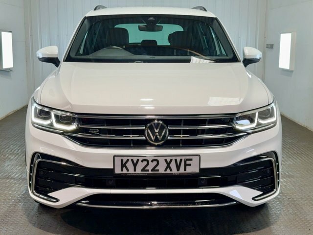 Volkswagen Tiguan 2022 1.5 Tsi R-line Suv Dsg Euro 6 Ss KY22XVF White #2