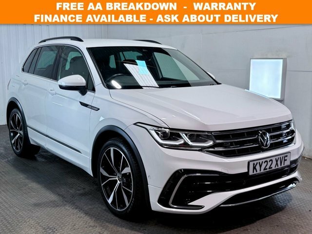 Volkswagen Tiguan 2022 1.5 Tsi R-line Suv Dsg Euro 6 Ss White