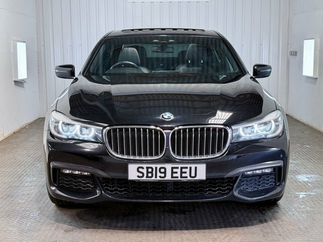 BMW 7 Series 2019 3.0 740Ld M Sport Saloon Xdri SB19EEU Black #2