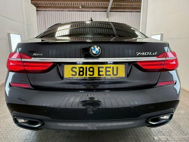 BMW 7 Series 2019 3.0 740Ld M Sport Saloon Xdri SB19EEU Black #5