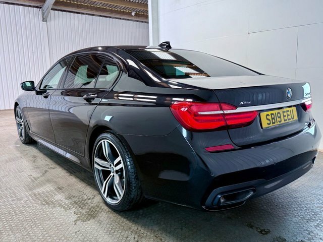 BMW 7 Series 2019 3.0 740Ld M Sport Saloon Xdri SB19EEU Black #4