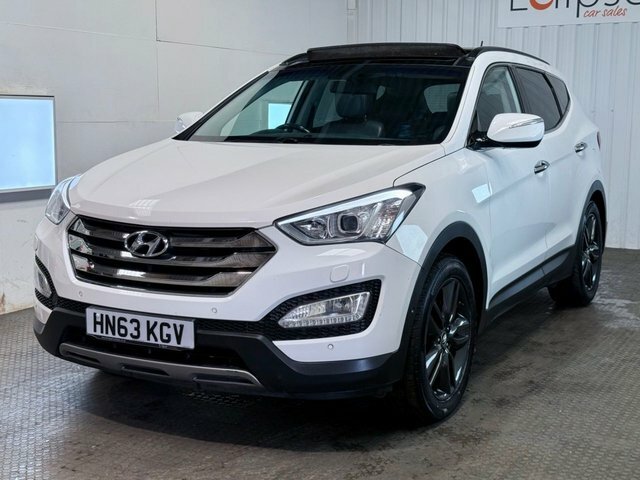 Hyundai Santa Fe 2013 2.2 Crdi Premium Se Suv 4Wd E HN63KGV White #3