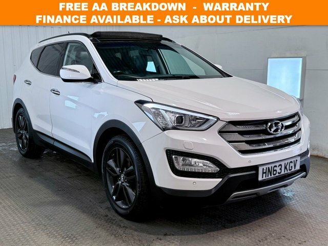 Hyundai Santa Fe 2013 2.2 Crdi Premium Se Suv 4Wd E White
