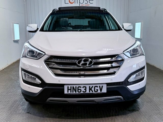 Hyundai Santa Fe 2013 2.2 Crdi Premium Se Suv 4Wd E HN63KGV White #2