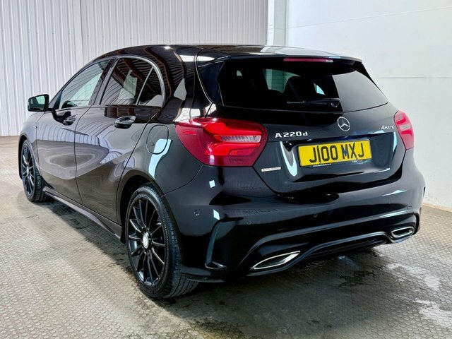 Mercedes-Benz A Class 2017 2.1 A220d Amg Line Premium Hatchback Di J100MXJ Black #4
