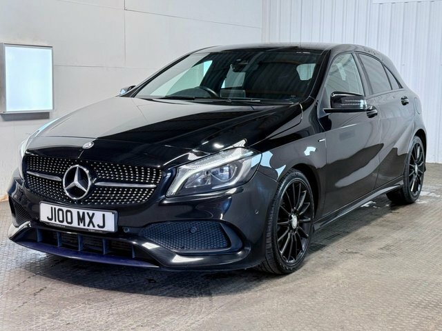 Mercedes-Benz A Class 2017 2.1 A220d Amg Line Premium Hatchback Di J100MXJ Black #3