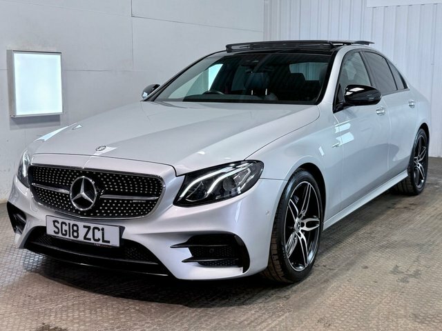 Mercedes-Benz E Class 2018 3.0 E43 V6 Amg Premium Saloon G- SG18ZCL Silver #3