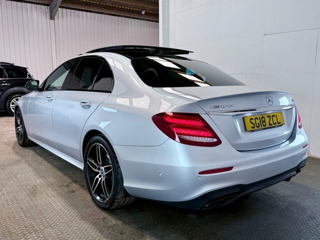 Mercedes-Benz E Class 2018 3.0 E43 V6 Amg Premium Saloon G- SG18ZCL Silver #4