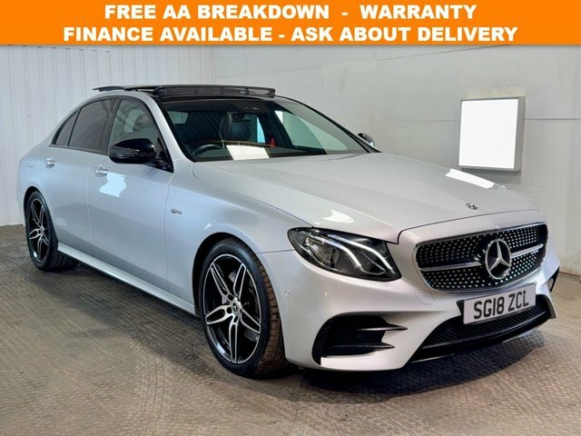 Mercedes-Benz E Class 2018 3.0 E43 V6 Amg Premium Saloon G- Silver