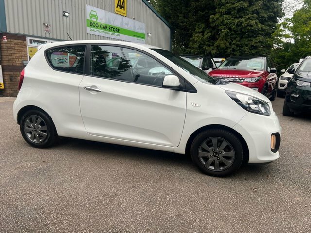 Kia Picanto 1.0 Vr7 Hatchback Euro 5 68 Bhp White #4