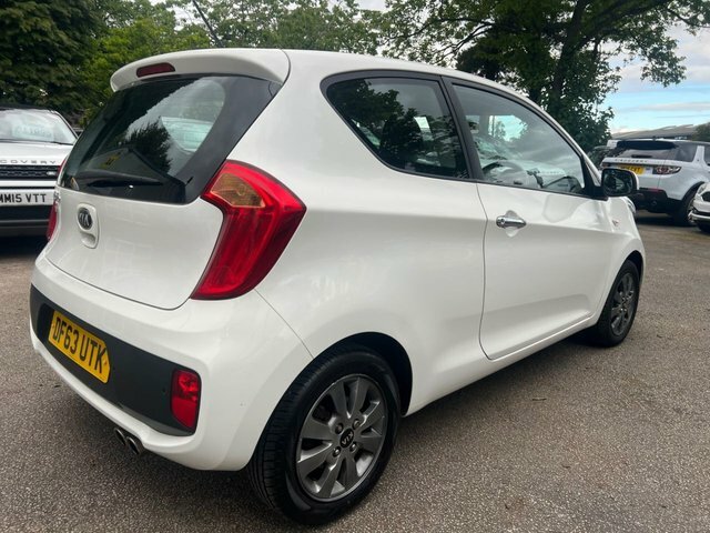 Kia Picanto 1.0 Vr7 Hatchback Euro 5 68 Bhp White #6