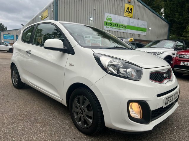 Kia Picanto 1.0 Vr7 Hatchback Euro 5 68 Bhp White #3