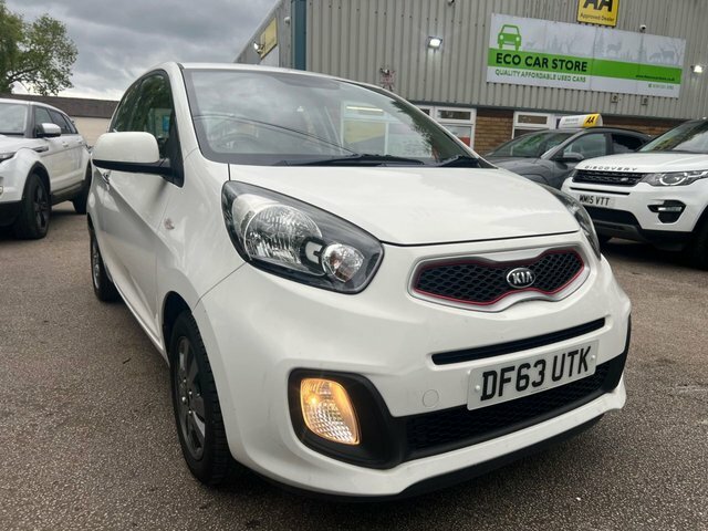 Kia Picanto 1.0 Vr7 Hatchback Euro 5 68 Bhp White #2