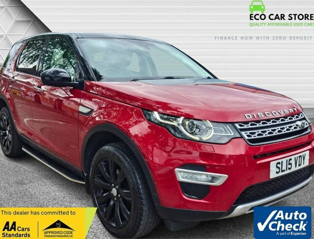 Land Rover Discovery Sport 2.2 Sd4 Hse Luxury Suv 4Wd Euro 5 Red