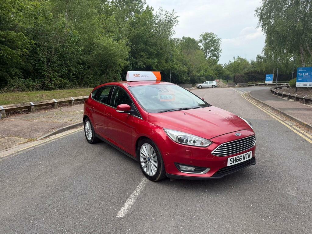 Ford Focus 1.0T Ecoboost Titanium X Euro 6 S S SH66NTN Red #5