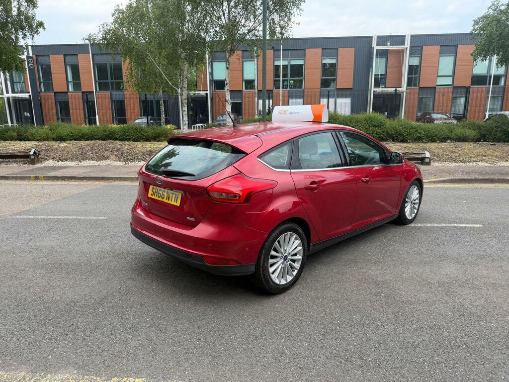Ford Focus 1.0T Ecoboost Titanium X Euro 6 S S SH66NTN Red #3