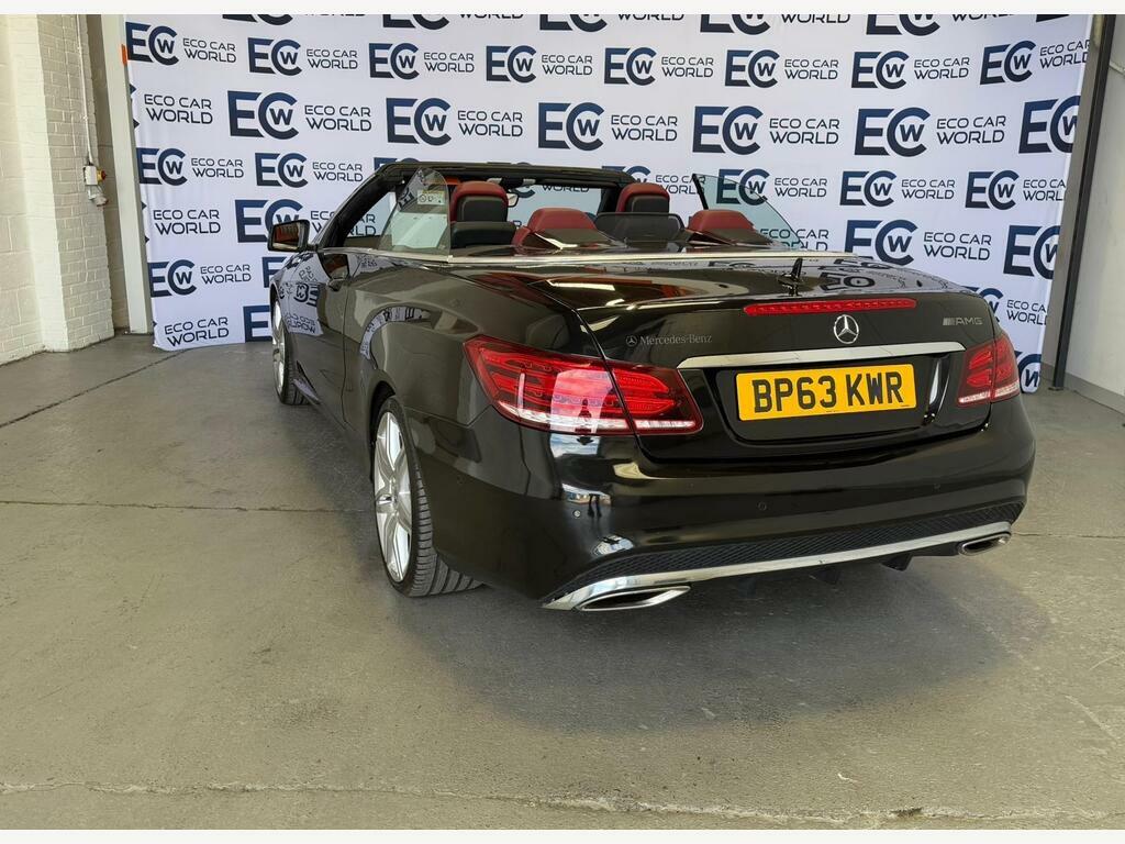 Mercedes-Benz E Class 2.1 E220 Cdi Amg Sport Cabriolet G-tronic Euro 5 BP63KWR Black #5
