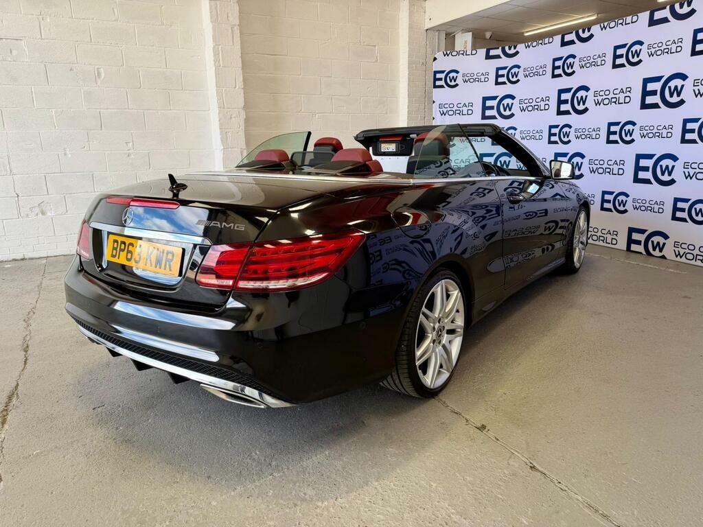Mercedes-Benz E Class 2.1 E220 Cdi Amg Sport Cabriolet G-tronic Euro 5 BP63KWR Black #4