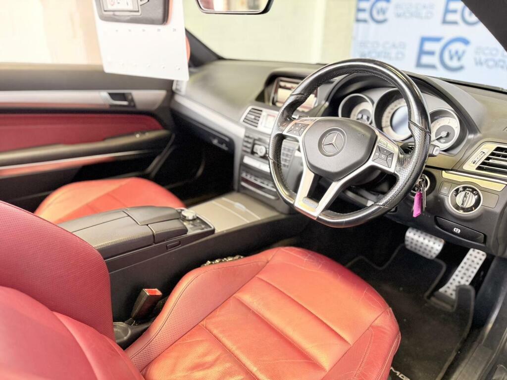 Mercedes-Benz E Class 2.1 E220 Cdi Amg Sport Cabriolet G-tronic Euro 5 BP63KWR Black #6