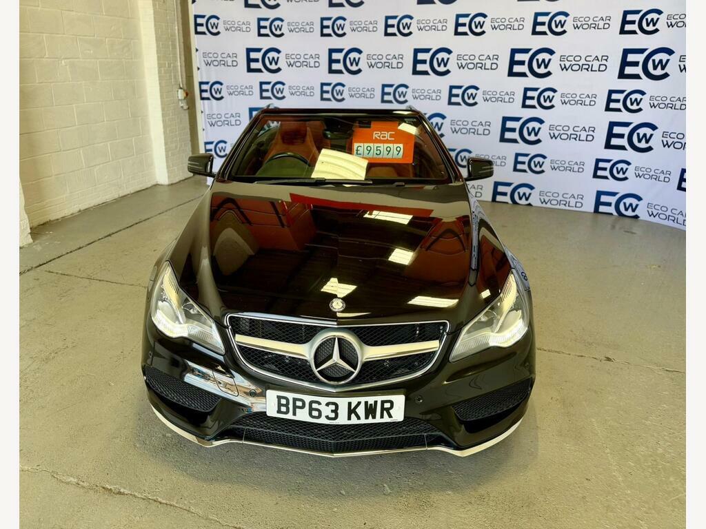 Mercedes-Benz E Class 2.1 E220 Cdi Amg Sport Cabriolet G-tronic Euro 5 BP63KWR Black #2
