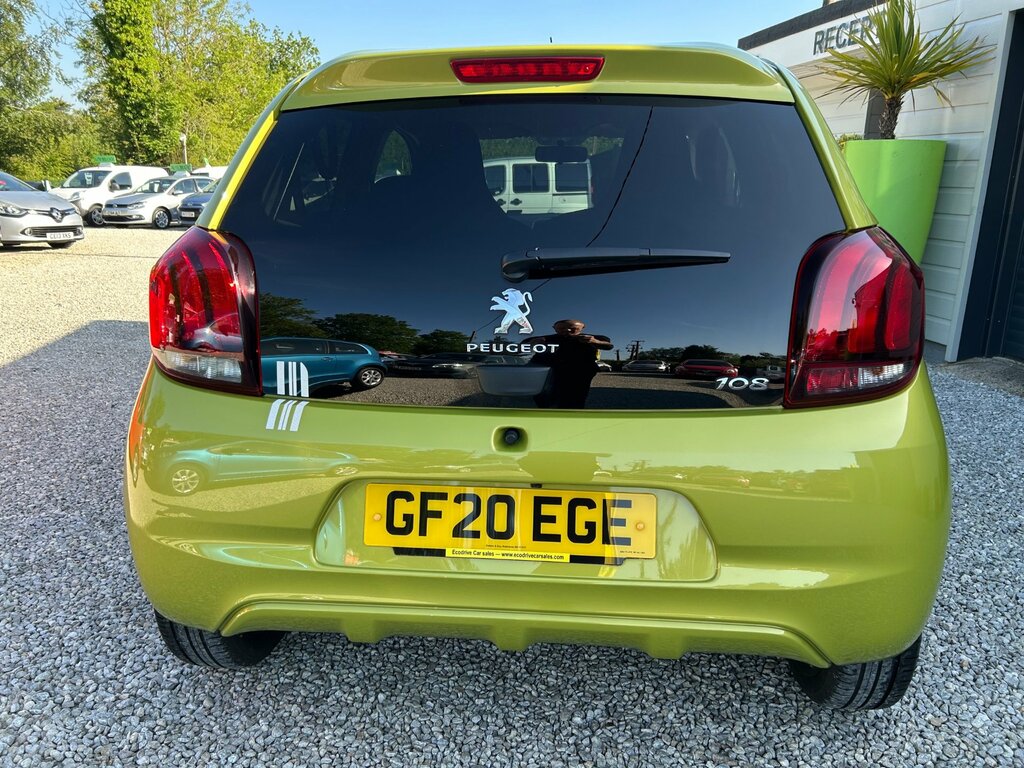 Peugeot 108 1.0 Collection Hatchback Euro 6 Green #3