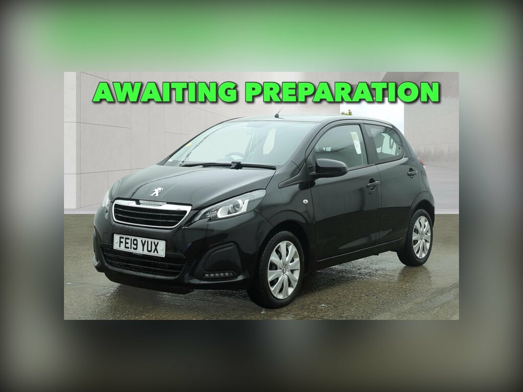 Peugeot 108 1.0 Active Hatchback Euro 6 72 Black