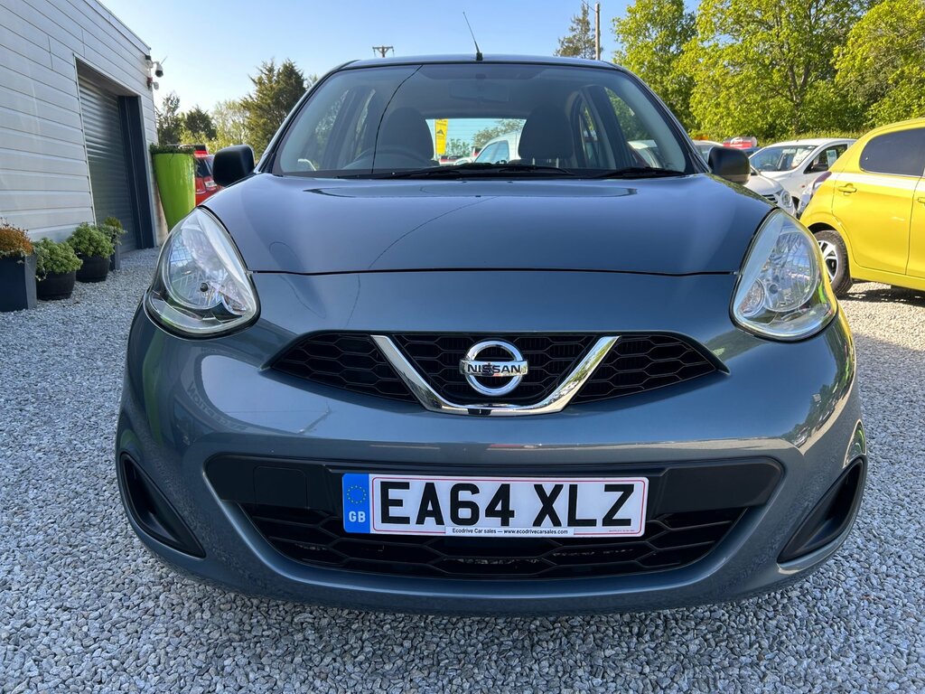 Nissan Micra 1.2 Visia Hatchback Euro 5 80 P EA64XLZ Grey #6