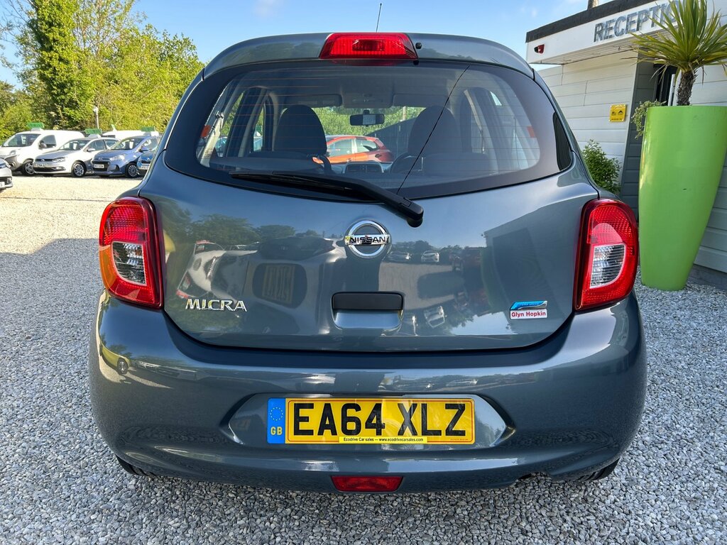 Nissan Micra 1.2 Visia Hatchback Euro 5 80 P EA64XLZ Grey #3